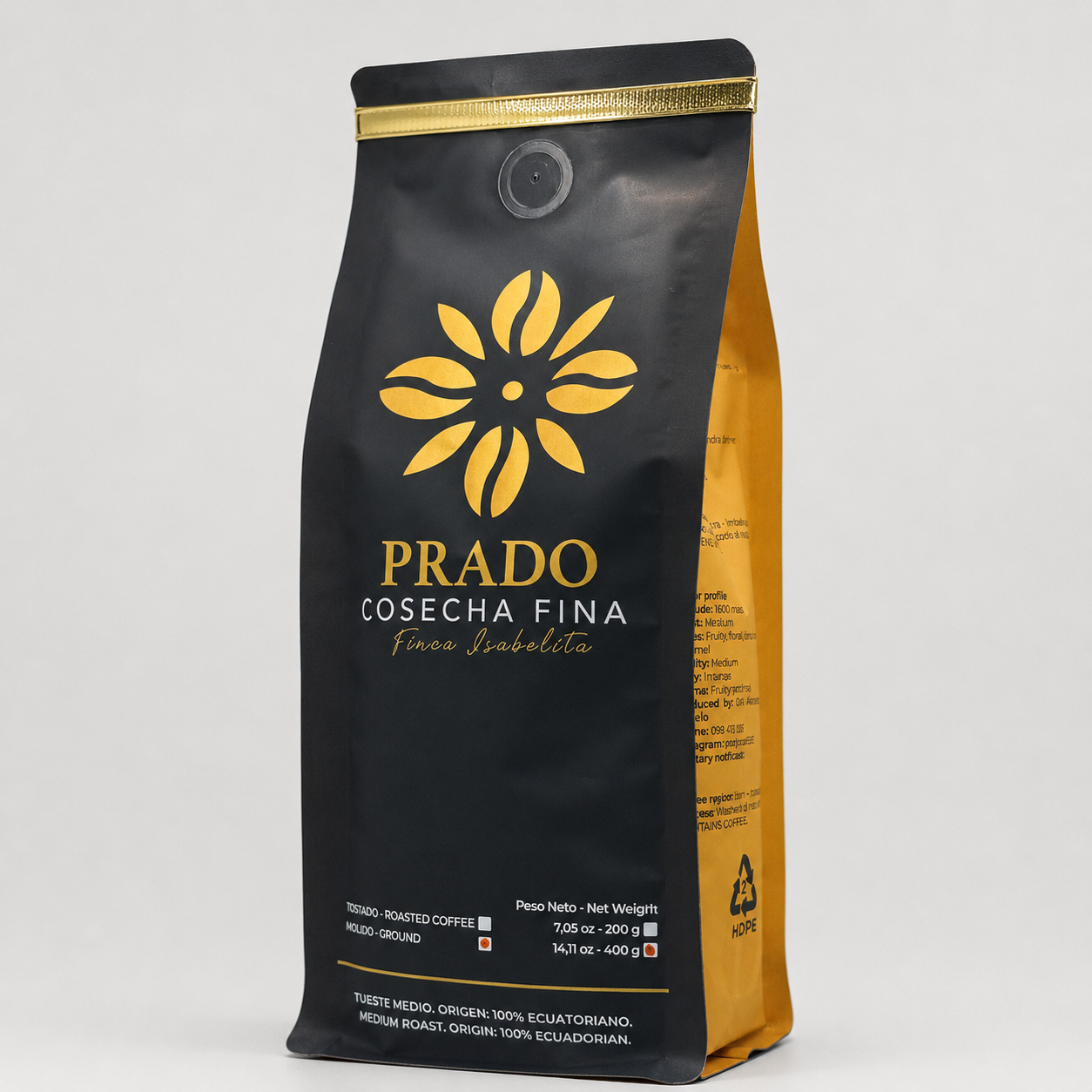Café Typica Mejorado Prado 400g | Imbabura