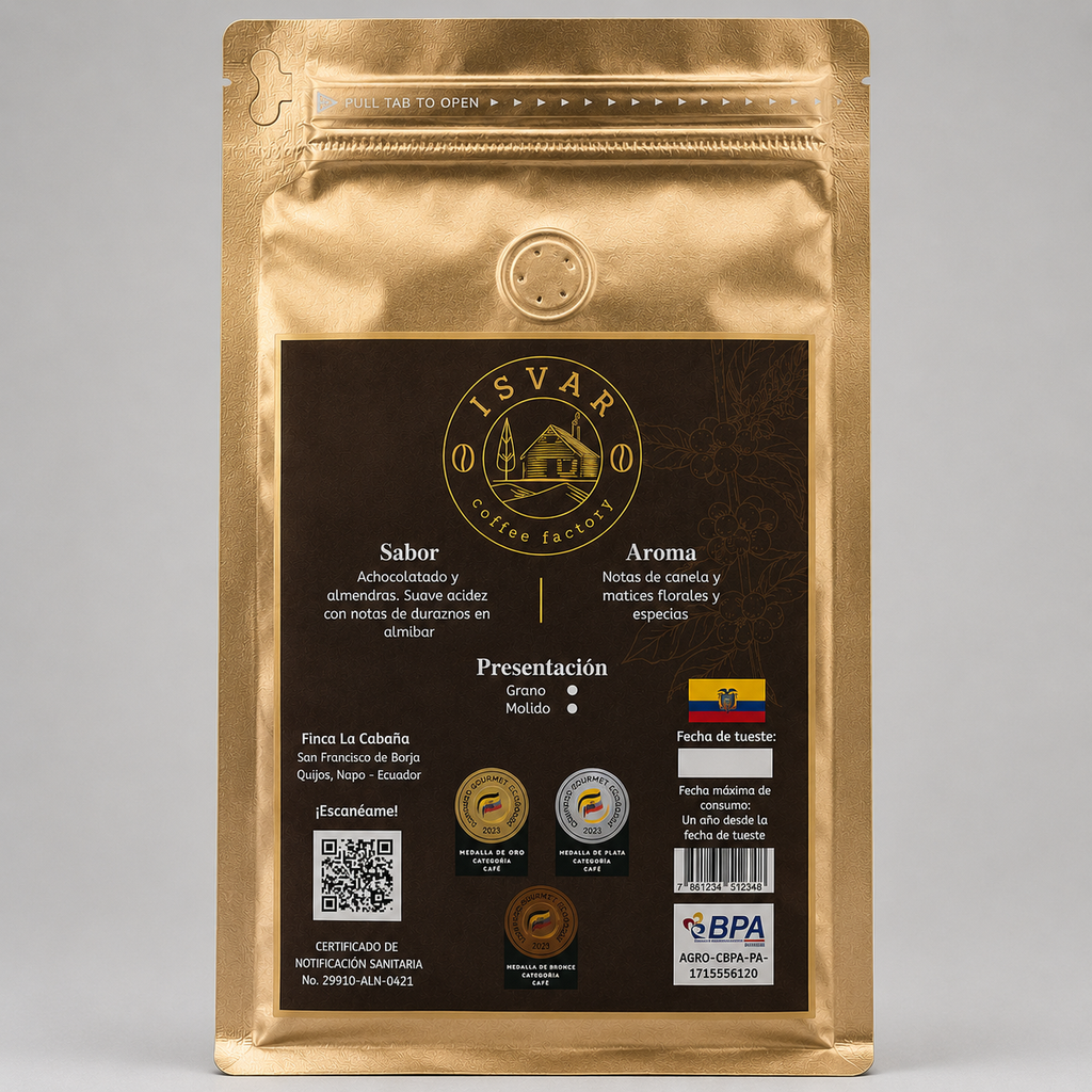 Café de Especialidad Geisha 400g | Quijos - Napo, Ecuador
