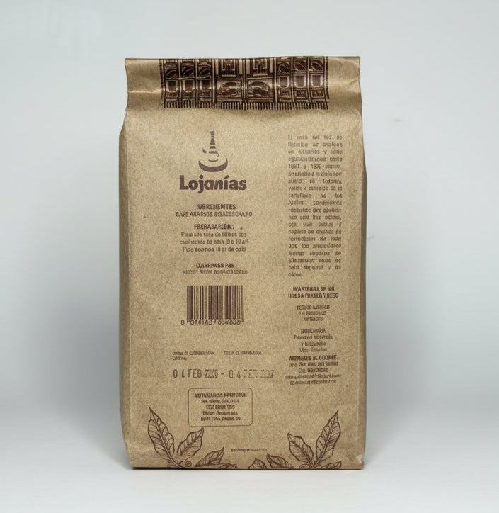 Café Lojanías Tradicional Ecuador 400g – Café de altura de Loja