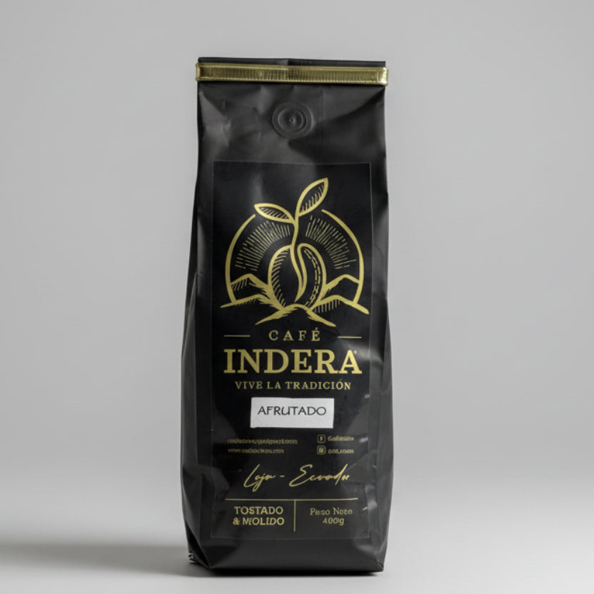 Empaque de Café de Especialidad Afrutado 400g de Loja, Ecuador — café de altura con notas afrutadas y perfil complejo