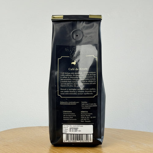 Bolsa de Café de Especialidad Afrutado 400g — café ecuatoriano de especialidad, origen Loja, ideal para métodos de filtrado