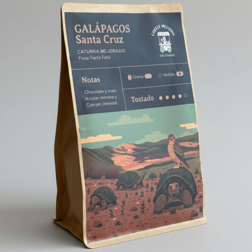 Café Galápagos Santa Cruz, Caturra Mejorado 250g | Galápagos - Ecuador