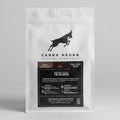 Café Blend Cabra Negra Full City Plus 340g – empaque frontal con logo de cabra negra y etiqueta de perfil de tueste oscuro